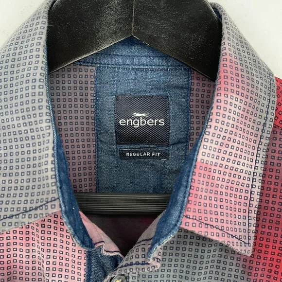 engbers a European‎ Casual Button Down size M Regular Fit - Picture 5 of 10